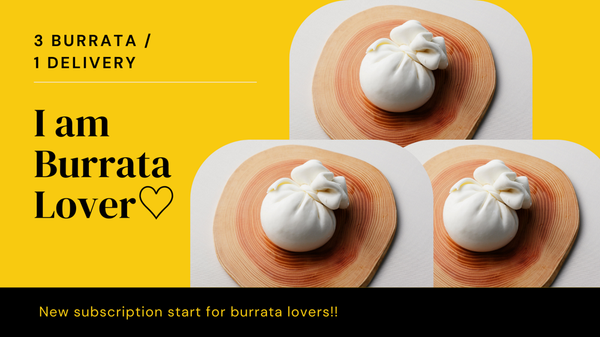 ブッラータ♡LOVERのためのブッラータだけの定期便